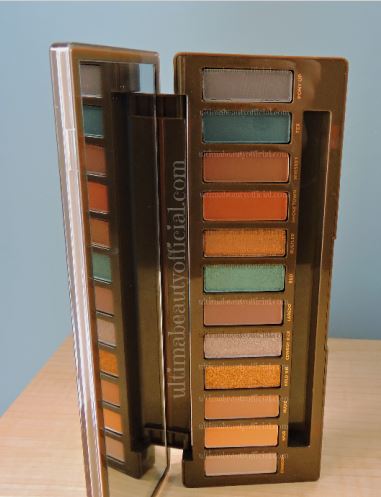 Opened Urban Decay Naked Wild West palette