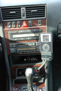 iPhone-Griffin-RoadTrip-1-in-1997-Mercedes-Benz-C36-AMG