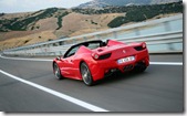 Ferrari 458 Spider Red Back Ferrari 458 Spider Red Back