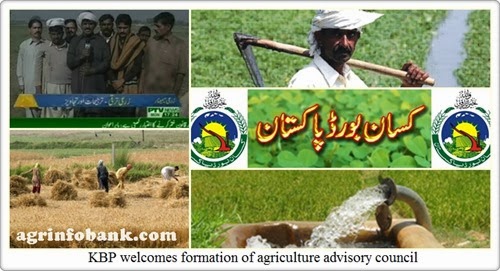 KBP welcomes formation of agriculture advisory council