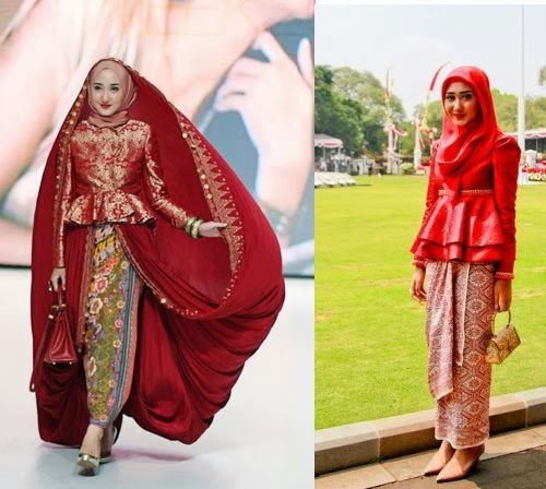 Model Kebaya Hijab Remaja Modern  gebeet.com