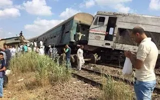 نتائج التحقيقات في حادث تصادم قطارين بسوهاج