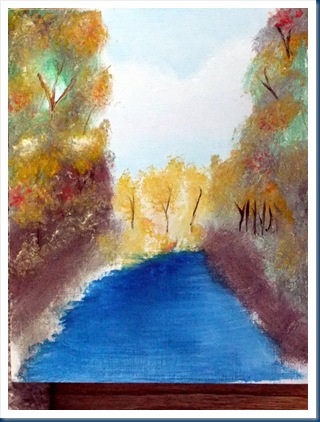First Painting About 1/3 Done
