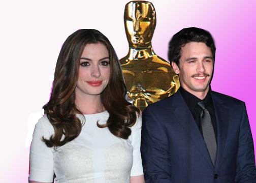 oscars anne hathaway james franco oscars anne hathaway james franco