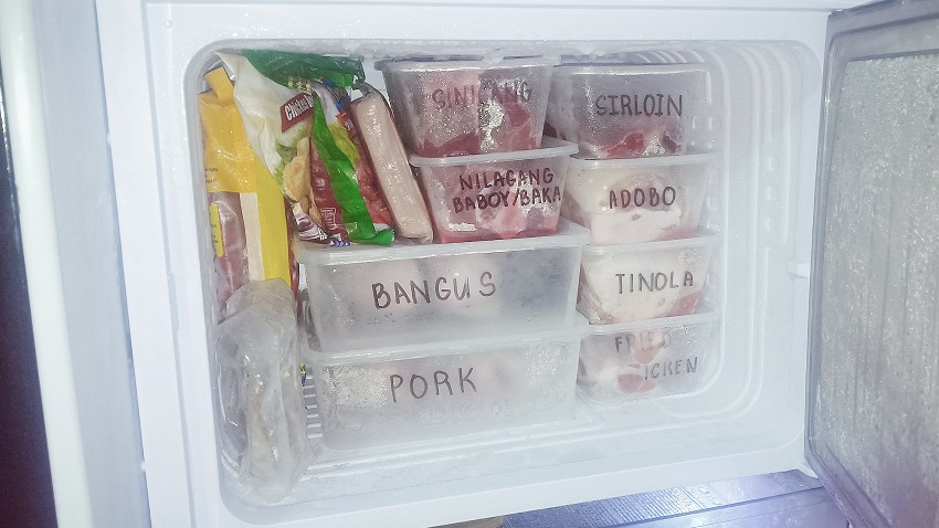 Grocery Shopping and Organization: How I Store Foods in My Single-Door Refrigerator - Top Lifestyle Blogger in Quezon City, Philippines - Retail, Shopping for Necessities and Essential Goods