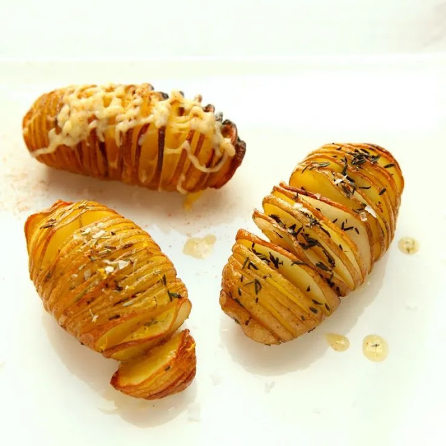 How To Make Air Fryer Hasselback Potatoes