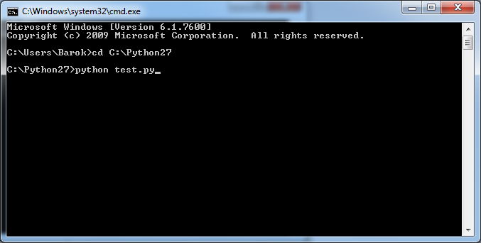 Python Automation Selenium Windows 7