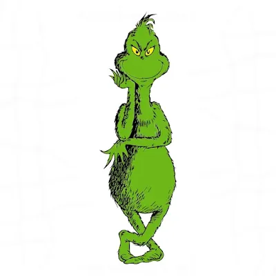 Full Body Grinch Clipart, Svg Png Dxf Eps Designs Download