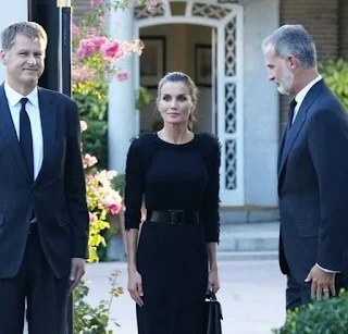 King Felipe VI of Spain paid tribute to the Queen