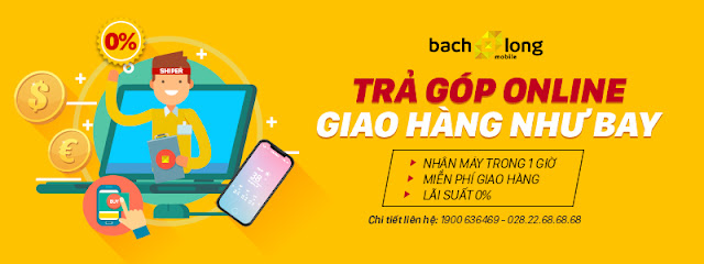 Mua điện thoại trả góp nay áp dụng cả khi bạn mua hàng Online