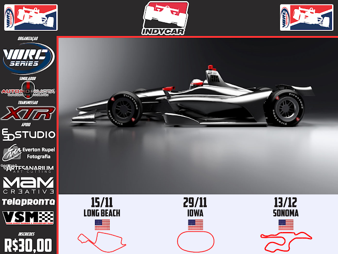 T4 2018 - Inscrições Indycar Series