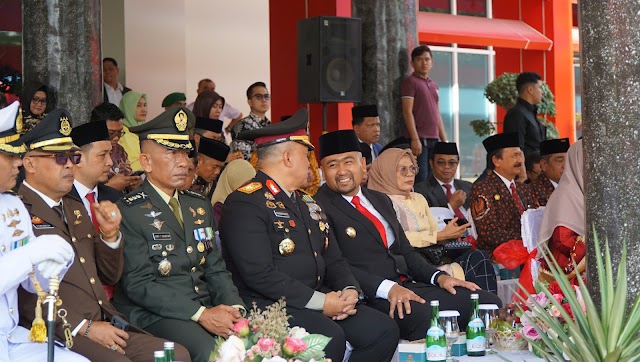 Wagub Audy Joinaldy Pimpin Upacara Hari Pahlawan ke-78 tingkat Provinsi Sumbar