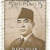 1951 - Indonésia - Presidente Sukarno