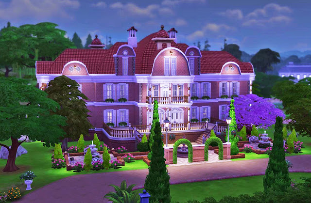 Sims 4 Brick Mansion