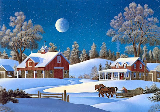 Christmas Scenes Free Saver Wallpaper