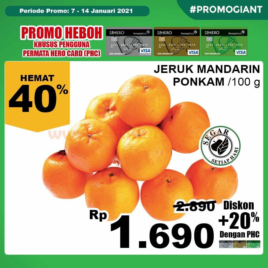 Promo Giant Permata Hero Card PHC Diskon Cashback HEBOH 7 - 14 Januari 2021