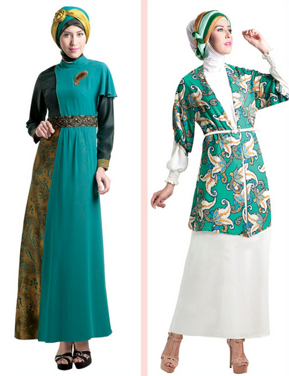 99 Trend Fashion Busana Muslim Wanita Gamis Dress Terbaru 