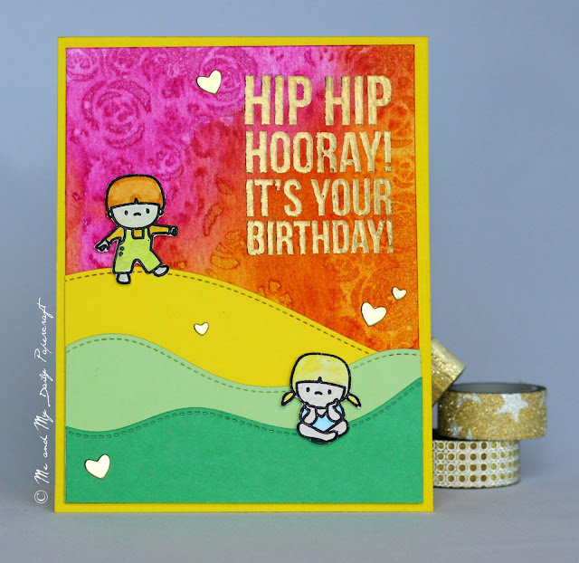  Me And My Daily Papercraft Blog - Handmade Card by PriCreated