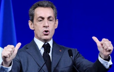 Foto de Nicolas Sarkozy en debate