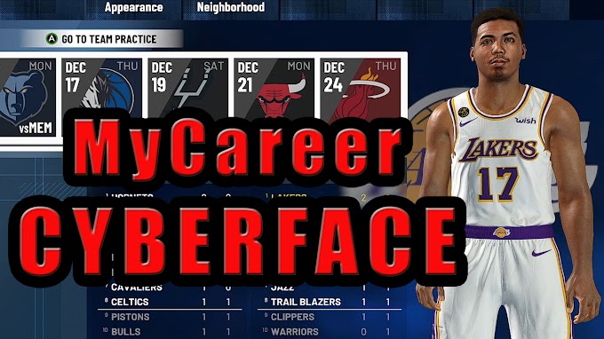 How to change Cyberface in NBA 2K21 MyCareer Offline