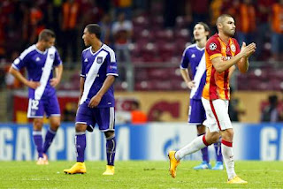 Video des buts Anderlecht 2 - 0 Galatasaray