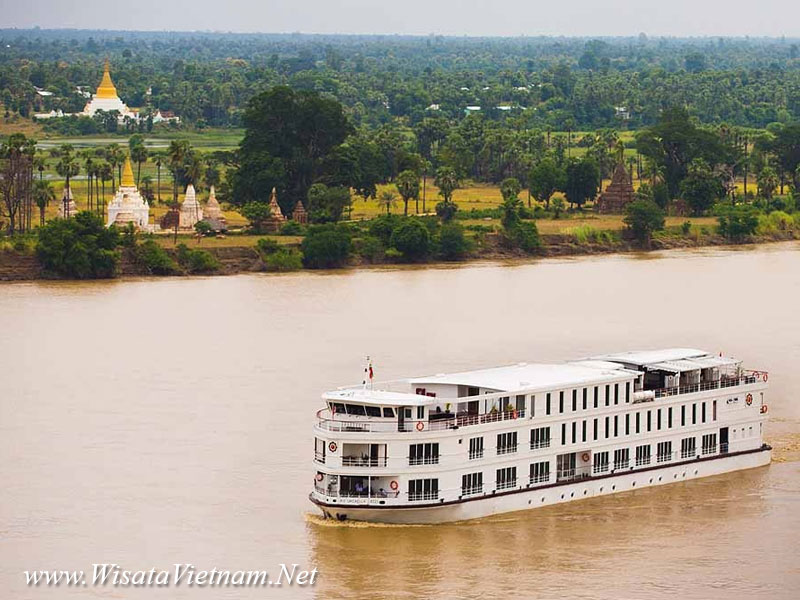 Sungai Irrawaddy, Myanmar Sungai Irrawaddy, Myanmar