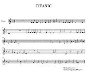 Partitura de Titanic para Flauta. partitura de titanic