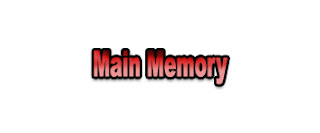 main memory