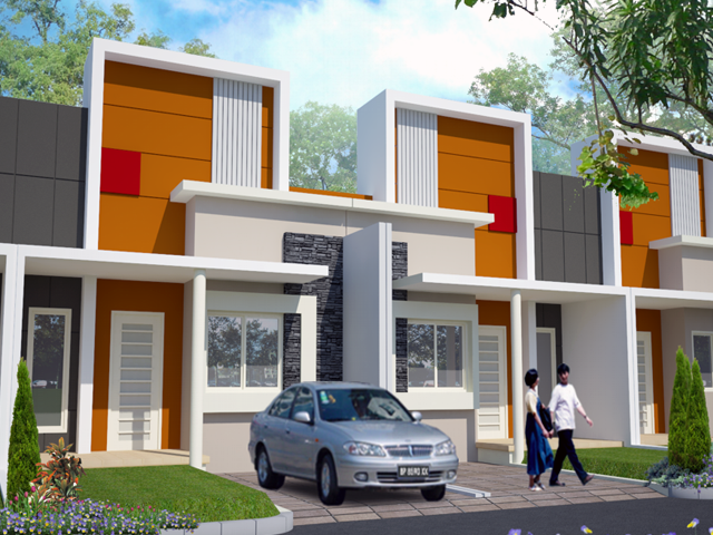 Desain Rumah Minimalis - Type Kecil 1 Lt - New Depot Bangunan