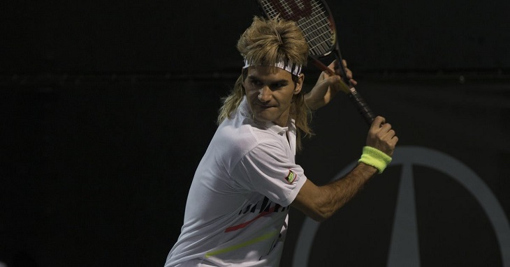 Mercedes-Benz Takes Roger Federer Back In Time For "Timeless Legends" Ad