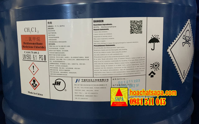 Dichloromethan - Methylen Chloride (MC) Trung Quốc