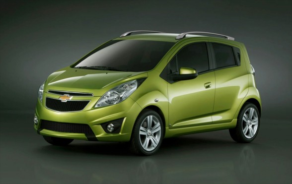 All New Chevrolet Spark is equipped with large headlamps aerodynamic bumper