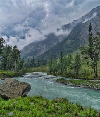 Cloudy weather in Kumrat Valley