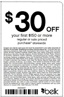 belk coupons 2018