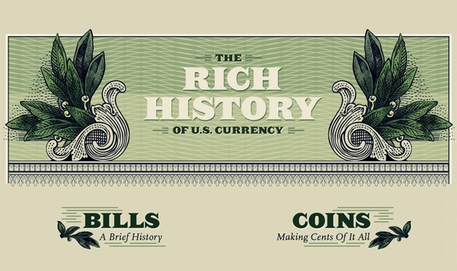 Image: The Rich History Of U.S. Currency #infographic