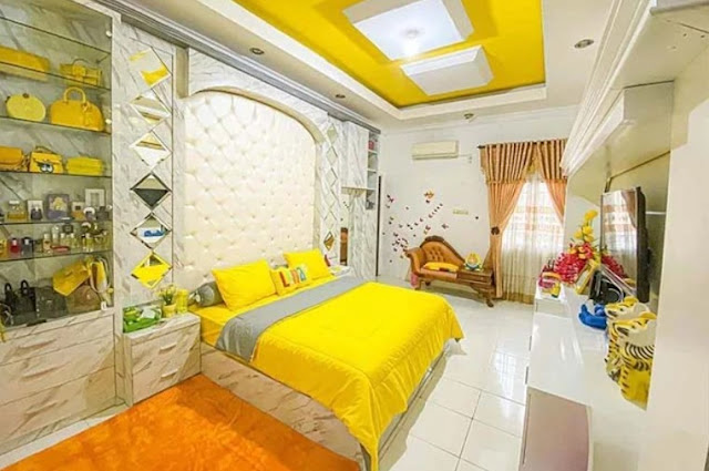 simple yellow room design ideas