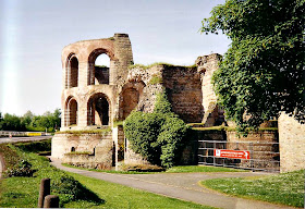 Imperial Baths of Trier in Germany