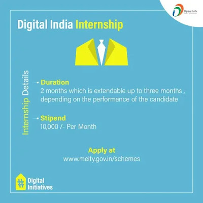 डिजिटल इंडिया इंटर्नशिप स्कीम