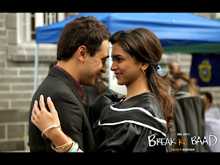 Deepika Padukone and Imran Khan in Break Ke Baad wallpaper