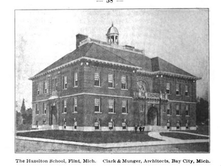 Clark & Munger were the architects for Hazelton School.