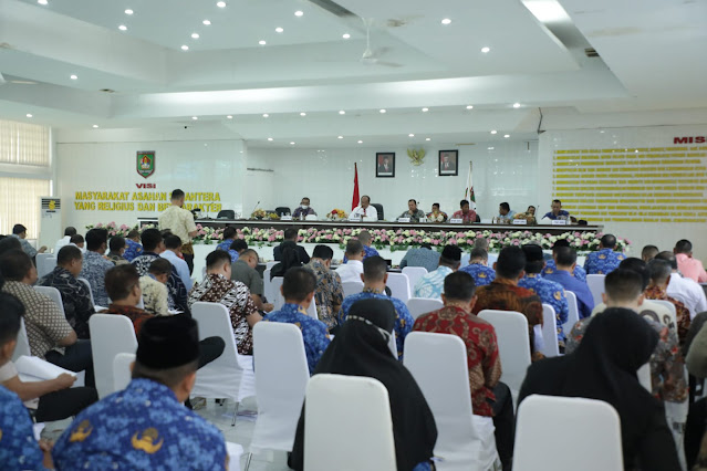 Curah Hujan Tinggi, Wabup Asahan Minta Masyarakat Gotong  Royong untuk Mengurangi Resiko Banjir