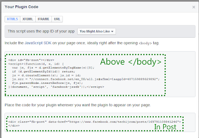 JavaScript SDK and Code to place in webpage