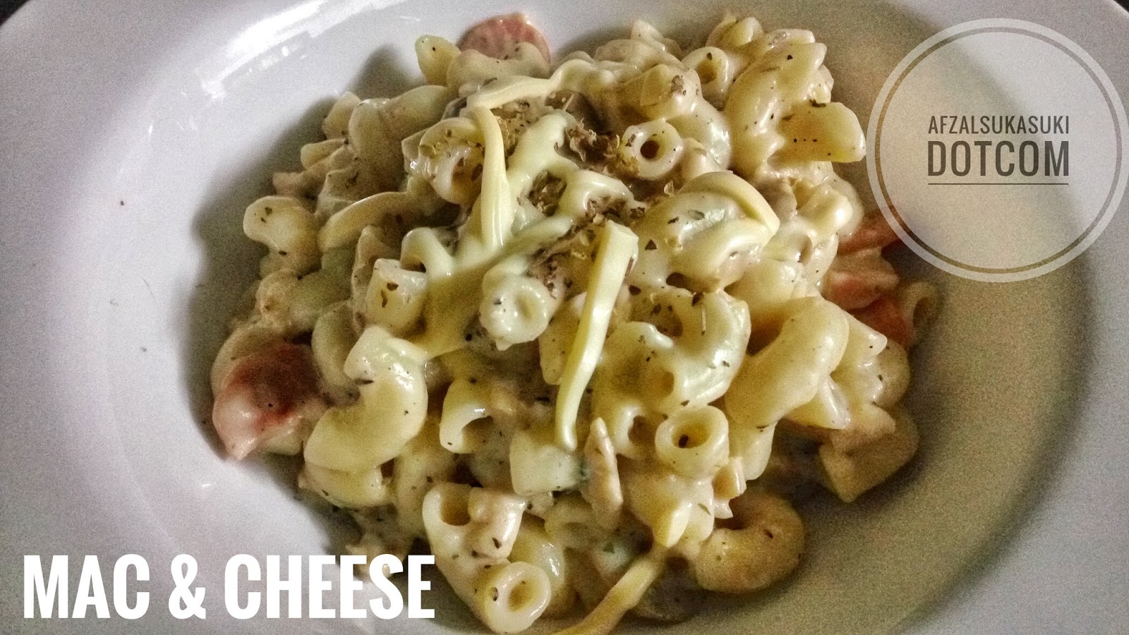 Resepi Mudah Dan Sedap Macaroni & Cheese