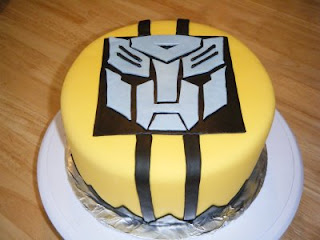 Transformer Birthday Cake on This Is A Transformer Cake Made For A 5 Year Old S Birthday Partay A