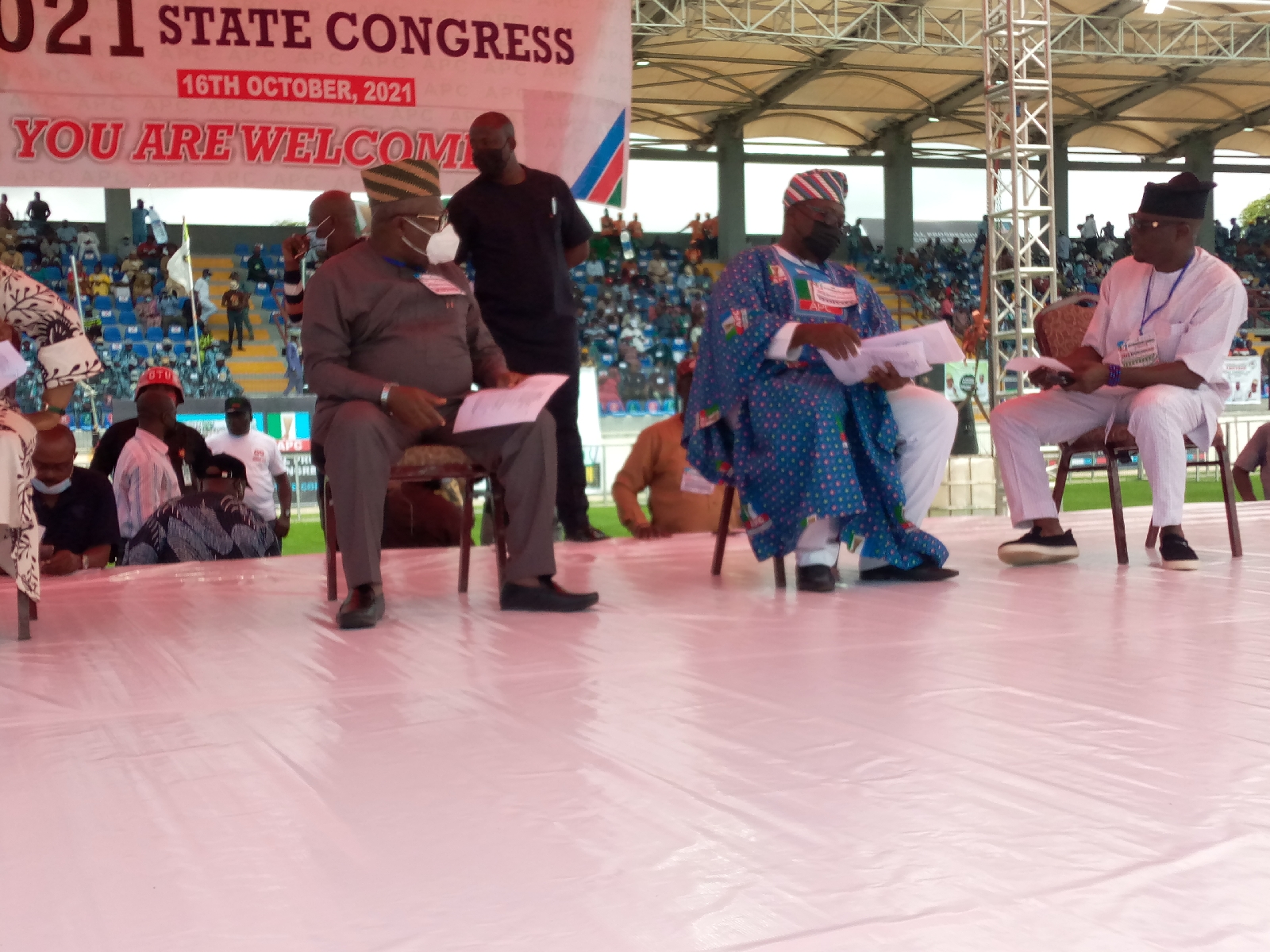 Breaking News:Lagos State APC Party Adopts Voice Voting Process