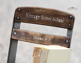 Vintage Street School Vintage Childs Chair Bliss-Ranch.com