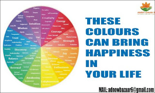 THESE COLOURS CAN BRING  HAPPINESS IN YOUR LIFE