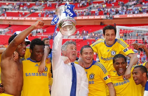 Guus Hiddink won the FA Cup for Chelsea in 2009