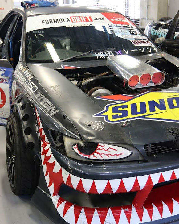 Sharktooth Formula Drift Car - Fuji Speedway Japan