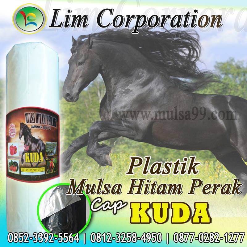 Jual Plastik Mulsa Hitam Perak MPHP Cap  KUDA  Kualitas 